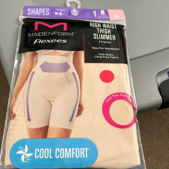 Maidenform flexees high waist thigh slimmer size L - Picture 1 of 2